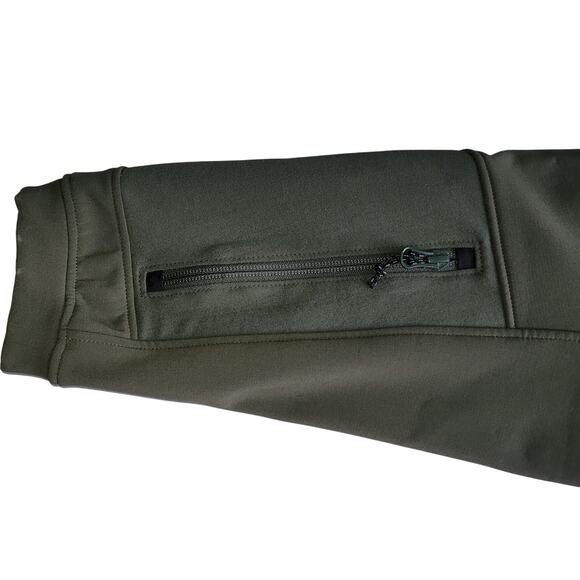 Wild Things Tactical Soft Shell Jacket Hood Fleece Lined Men Size L Techwear USA - Picture 7 of 13